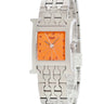 腕時計 エルメス HERMES Hウォッチ PM HH1.210 クオーツ レディース オレンジ 橙 アラビア スクエア H型 カジュアル