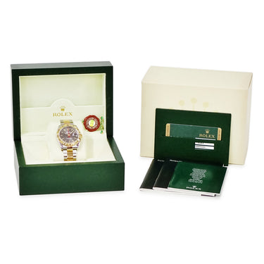 腕時計 ロレックス ROLEX デイトジャスト 36 ターノグラフ 116263 自動巻き メンズ F番 K18YG×SS コンビ バー 回転ベゼル 赤針