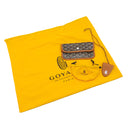 ゴヤール GOYARD サンルイPM ブラック×タン PVCコーティングキャンバス ゴヤールディンキャンバス シュヴロッシュカーフスキン トートバッグ シルバー金具 バッグクリップ付き リバーシブル