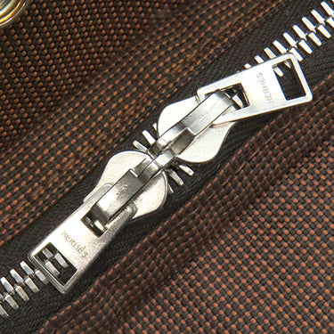 エルメス HERMES エールライン アド PM ショコラ キャンバス リュック・デイパック シルバー金具 鍵・カデナ欠品