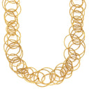 ブチェラッティ BUCCELLATI ハンドツイステッドスレッド ハワイ イエローゴールド K18YG ネックレス 18K 750 YG サークル 立体デザイン 和光刻印 GIANMARIA