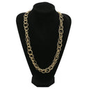 ブチェラッティ BUCCELLATI ハンドツイステッドスレッド ハワイ イエローゴールド K18YG ネックレス 18K 750 YG サークル 立体デザイン 和光刻印 GIANMARIA