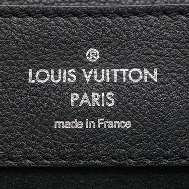 ルイヴィトン LOUIS VUITTON ロックミー バックパック M41815 ブラック レザー トリヨンレザー リュック・デイパック シルバー金具 黒 リュック LVロゴ