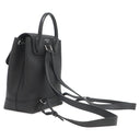 ルイヴィトン LOUIS VUITTON ロックミー バックパック M41815 ブラック レザー トリヨンレザー リュック・デイパック シルバー金具 黒 リュック LVロゴ