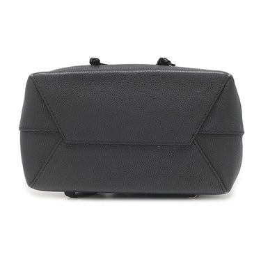 ルイヴィトン LOUIS VUITTON ロックミー バックパック M41815 ブラック レザー トリヨンレザー リュック・デイパック シルバー金具 黒 リュック LVロゴ