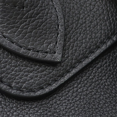 ルイヴィトン LOUIS VUITTON ロックミー バックパック M41815 ブラック レザー トリヨンレザー リュック・デイパック シルバー金具 黒 リュック LVロゴ