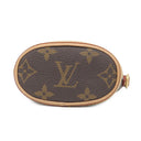 ルイヴィトン LOUIS VUITTON フォールド ミー ポーチ M80874 モノグラム モノグラムキャンバス ショルダーバッグ ゴールド金具 茶 ポシェット LVロゴ