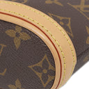 ルイヴィトン LOUIS VUITTON フォールド ミー ポーチ M80874 モノグラム モノグラムキャンバス ショルダーバッグ ゴールド金具 茶 ポシェット LVロゴ