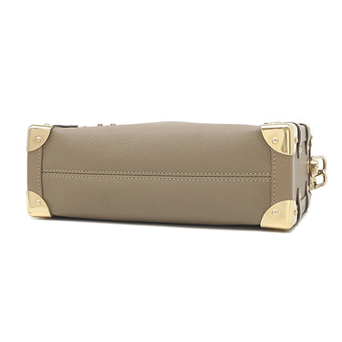 ルイヴィトン LOUIS VUITTON サイドトランク MM M25072 トープ グレインカーフレザー 2WAYバッグ ゴールド金具 ハンドバッグ ショルダー 肩掛け 斜め掛け