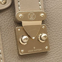 ルイヴィトン LOUIS VUITTON サイドトランク MM M25072 トープ グレインカーフレザー 2WAYバッグ ゴールド金具 ハンドバッグ ショルダー 肩掛け 斜め掛け