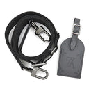 ルイヴィトン LOUIS VUITTON キーポル バンドリエール 25 M46271 モノグラムエクリプス レザー モノグラムエクリプスリバースキャンバス 2WAYバッグ ガンメタル金具 黒 ショルダー ハンドバッグ