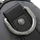 ルイヴィトン LOUIS VUITTON キーポル バンドリエール 25 M46271 モノグラムエクリプス レザー モノグラムエクリプスリバースキャンバス 2WAYバッグ ガンメタル金具 黒 ショルダー ハンドバッグ