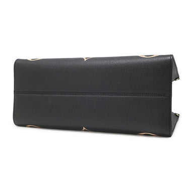 ルイヴィトン LOUIS VUITTON オンザゴー MM M45495 ブラック×ベージュ モノグラムアンプラント トートバッグ ゴールド金具 バイカラー 肩掛け
