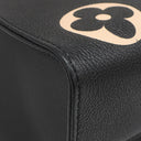 ルイヴィトン LOUIS VUITTON オンザゴー MM M45495 ブラック×ベージュ モノグラムアンプラント トートバッグ ゴールド金具 バイカラー 肩掛け