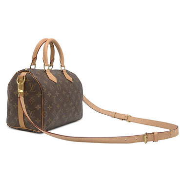 ルイヴィトン LOUIS VUITTON スピーディ バンドリエール 25 M46977 モノグラム モノグラムキャンバス 2WAYバッグ ゴールド金具 茶