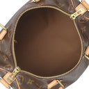 ルイヴィトン LOUIS VUITTON スピーディ バンドリエール 25 M46977 モノグラム モノグラムキャンバス 2WAYバッグ ゴールド金具 茶