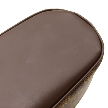 ルイヴィトン LOUIS VUITTON サリア ミニ N51286 ダミエエベヌ ダミエキャンバス ハンドバッグ ゴールド金具 茶 赤