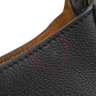 ルイヴィトン LOUIS VUITTON ロウキー ショルダーバッグ M24611 ブラック グレインカーフレザー ショルダーバッグ ゴールド金具 黒 パドロックモチーフ ワンショルダー