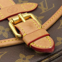 ルイヴィトン LOUIS VUITTON ソミュール BB M46740 モノグラム モノグラムキャンバス 2WAYバッグ ゴールド金具 茶 ハンドバッグ ショルダー