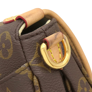 ルイヴィトン LOUIS VUITTON ソミュール BB M46740 モノグラム モノグラムキャンバス 2WAYバッグ ゴールド金具 茶 ハンドバッグ ショルダー