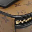 ルイヴィトン LOUIS VUITTON ミニ ボワットシャポー M68276 モノグラムリバース レザー モノグラムリバースキャンバス ショルダーバッグ ゴールド金具 茶 ショルダー