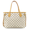 ルイヴィトン LOUIS VUITTON ネヴァーフル PM N51110 ダミエアズール ダミエアズールキャンバス トートバッグ ゴールド金具 ベージュ トート
