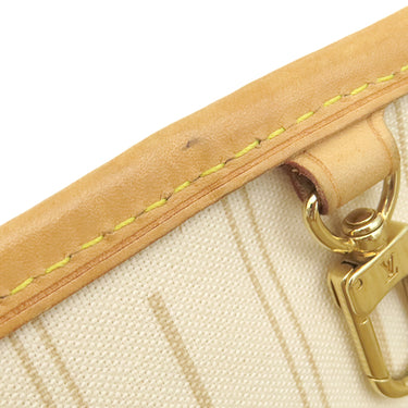 ルイヴィトン LOUIS VUITTON ネヴァーフル PM N51110 ダミエアズール ダミエアズールキャンバス トートバッグ ゴールド金具 ベージュ トート