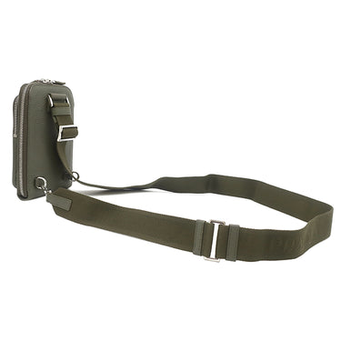 プラダ PRADA レザー スマートフォンケース 2ZH195 LODEN レザー ヴィッテロダイノ ショルダーバッグ 三角ロゴ ショルダー ポシェット