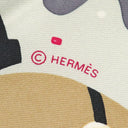 エルメス HERMES カレ90 CARRE モーヴ×グリペルル×ボワドゥローズ シルク スカーフ 【コスチューム ドゥ フェット】