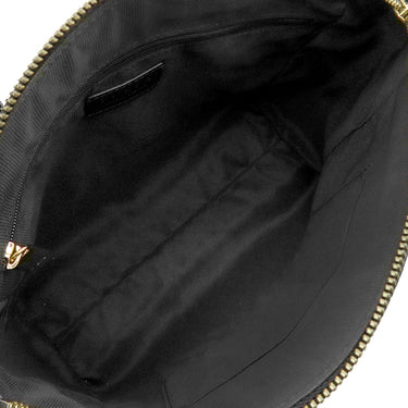 フルラ FURLA テッサ ブラック レザー 2WAYバッグ ゴールド金具 ハンドバッグ ショルダー