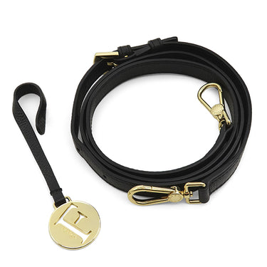 フルラ FURLA テッサ ブラック レザー 2WAYバッグ ゴールド金具 ハンドバッグ ショルダー