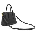フルラ FURLA テッサ ブラック レザー 2WAYバッグ ゴールド金具 ハンドバッグ ショルダー