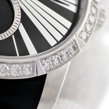 腕時計 ロジェデュブイ ROGER DUBUIS エクスカリバー 36mm DBEX0278 自動巻き メンズ レディース 純正ダイヤ ブラック スモールセコンド