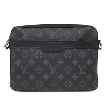 ルイヴィトン LOUIS VUITTON トリオ メッセンジャー M69443 モノグラムエクリプス モノグラムエクリプス モノグラムエクリプスリバースキャンバス ショルダーバッグ シルバー金具 黒 グレー