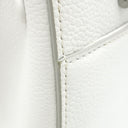 シャネル CHANEL ネオ エグゼクティブ スモール A69929 ホワイト レザー 2WAYバッグ シルバー金具 白 ココマーク トート ショルダー