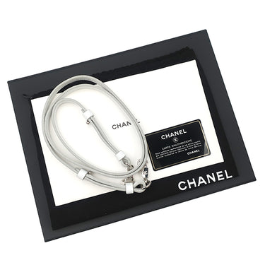 シャネル CHANEL ネオ エグゼクティブ スモール A69929 ホワイト レザー 2WAYバッグ シルバー金具 白 ココマーク トート ショルダー
