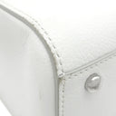 シャネル CHANEL ネオ エグゼクティブ スモール A69929 ホワイト レザー 2WAYバッグ シルバー金具 白 ココマーク トート ショルダー