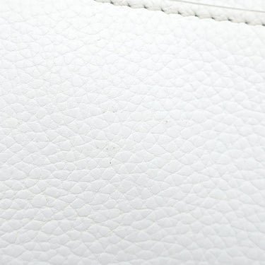 シャネル CHANEL ネオ エグゼクティブ スモール A69929 ホワイト レザー 2WAYバッグ シルバー金具 白 ココマーク トート ショルダー