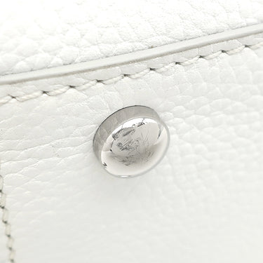 シャネル CHANEL ネオ エグゼクティブ スモール A69929 ホワイト レザー 2WAYバッグ シルバー金具 白 ココマーク トート ショルダー