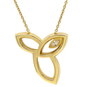 ハリーウィンストン Harry Winston リリークラスター PEDYMQRFLE イエローゴールド K18YG ダイヤモンド ネックレス ダイヤ マーキス ブリリアントカット 750YG