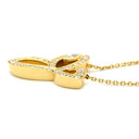 ハリーウィンストン Harry Winston リリークラスター PEDYMQRFLE イエローゴールド K18YG ダイヤモンド ネックレス ダイヤ マーキス ブリリアントカット 750YG