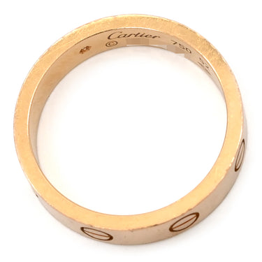 カルティエ Cartier ミニラブリング 1Pダイヤ B4050700 ピンクゴールド K18PG ダイヤモンド #52(JP12) リング 指輪 スモールモデル LOVE Ring 18K 750PG 12号