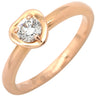カルティエ Cartier ディアマンレジェ ハート ダイヤ B4088044 ピンクゴールド K18PG ダイヤモンド #42(JP2) リング 指輪 18K 750PG 2号