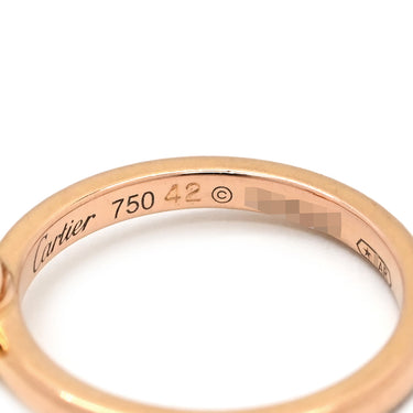 カルティエ Cartier ディアマンレジェ ハート ダイヤ B4088044 ピンクゴールド K18PG ダイヤモンド #42(JP2) リング 指輪 18K 750PG 2号