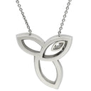ハリーウィンストン Harry Winston リリークラスター PEDPMORFLC プラチナシルバー K18YG ダイヤモンド ネックレス ダイヤ マーキス ブリリアントカット プラチナ