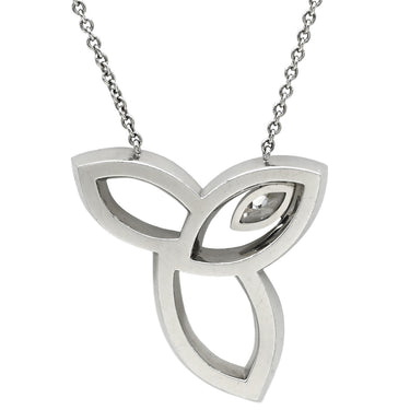 ハリーウィンストン Harry Winston リリークラスター PEDPMORFLC プラチナシルバー K18YG ダイヤモンド ネックレス ダイヤ マーキス ブリリアントカット プラチナ