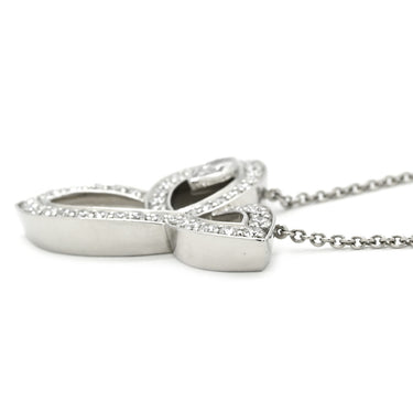 ハリーウィンストン Harry Winston リリークラスター PEDPMORFLC プラチナシルバー K18YG ダイヤモンド ネックレス ダイヤ マーキス ブリリアントカット プラチナ