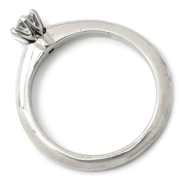 ティファニー Tiffany & Co ソリティア ダイヤリング プラチナシルバー Pt950 ダイヤモンド リング 指輪 T＆Co. 一粒 1P 立爪 0.20ct プラチナ950 7号