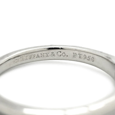 ティファニー Tiffany & Co ソリティア ダイヤリング プラチナシルバー Pt950 ダイヤモンド リング 指輪 T＆Co. 一粒 1P 立爪 0.20ct プラチナ950 7号