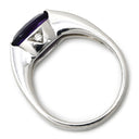 タサキ TASAKI アメジスト ダイヤ パープル×ホワイトゴールド K18WG アメジスト ダイヤモンド リング 指輪 紫 TASAKI 18K 750 WG 13号